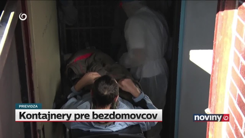 Kontajnery pre bezdomovcov