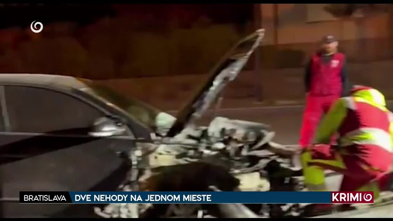 DVE NEHODY NA JEDNOM MIESTE