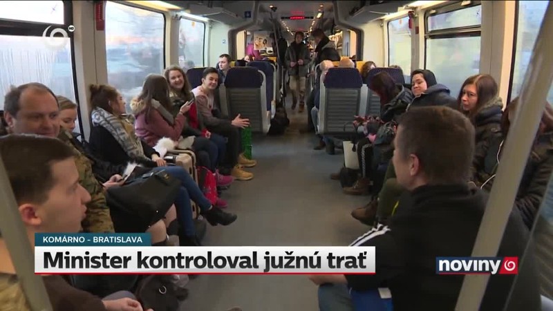 Minister kontroloval južnú trať