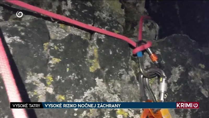 VYSOKÉ RIZIKO NOČNEJ ZÁCHRANY