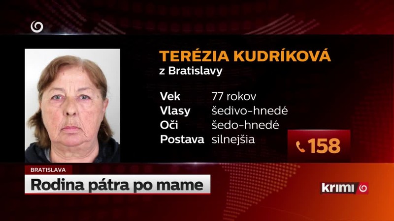 Rodina pátra po mame