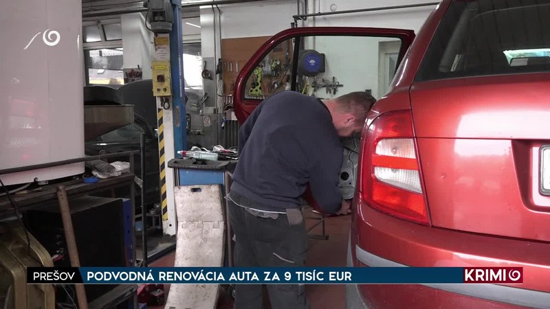 PODVODNÁ RENOVÁCIA AUTA ZA 9 TISÍC EUR