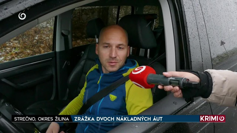 ZRÁŽKA DVOCH NÁKLADNÝCH ÁUT