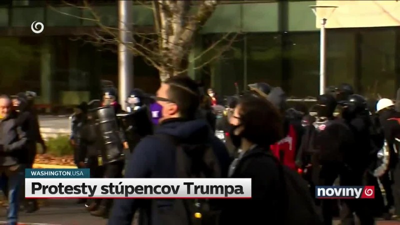 Protesty stúpencov Trumpa