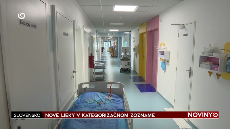 NOVÉ LIEKY V KATEGORIZAČNOM ZOZNAME
