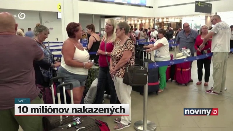 10 miliónov nakazených