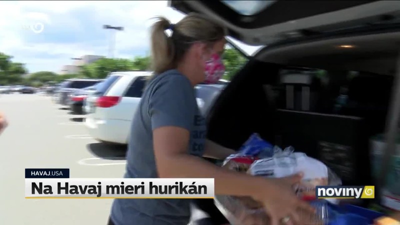 Na Havaj mieri hurikán