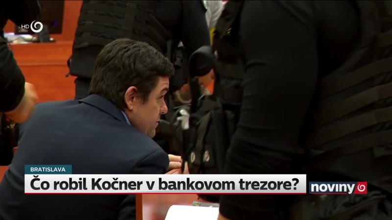 Čo robil Kočner v bankovom trezore?