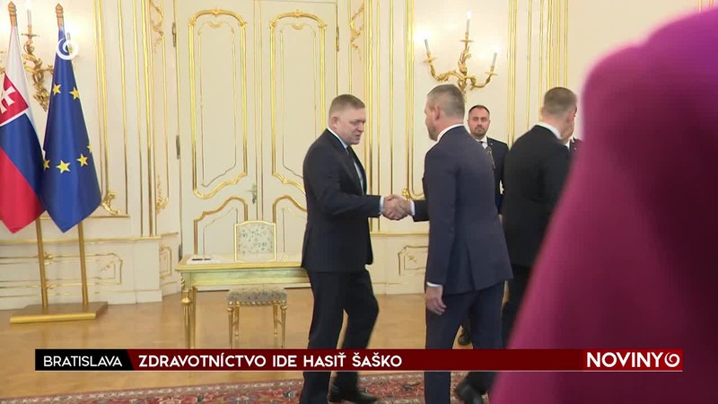 ZDRAVOTNÍCTVO IDE HASIŤ ŠAŠKO