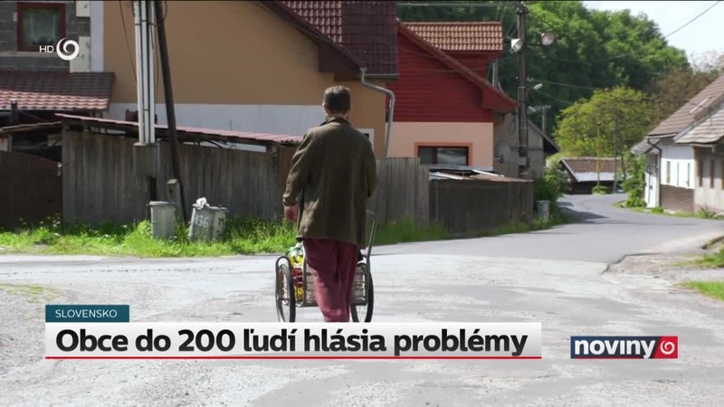 Obce do 200 ľudí hlásia problémy