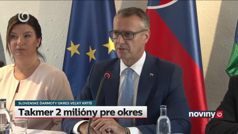 Takmer 2 milióny pre okres