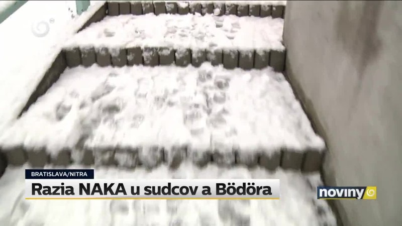 Razia NAKA u sudcov a Bödöra