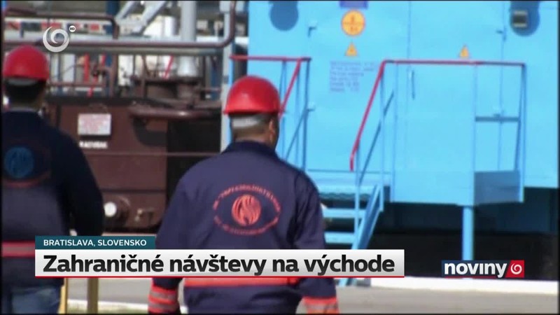 Zahraničné návštevy na východe