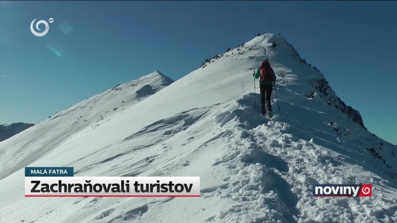 Zachraňovali turistov