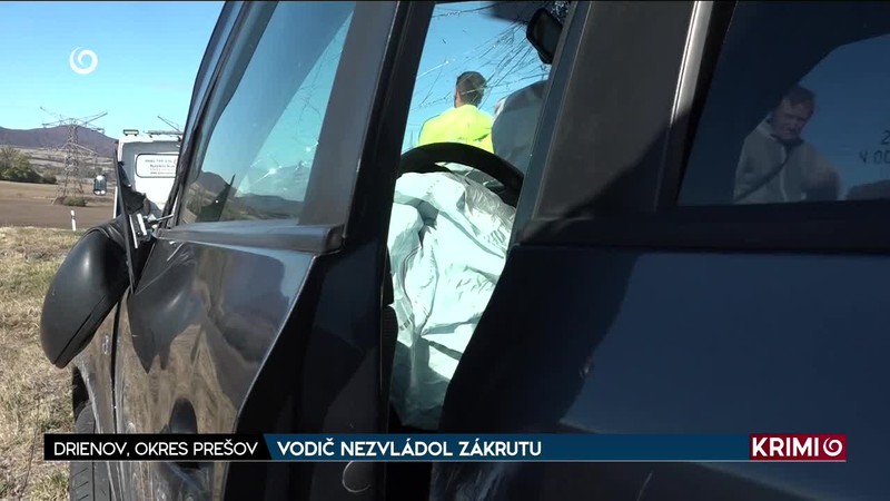 VODIČ NEZVLÁDOL ZÁKRUTU