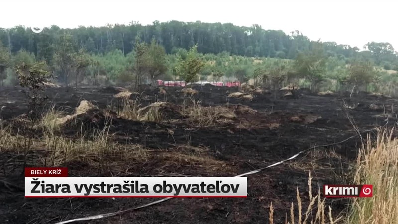 Žiara vystrašila obyvateľov