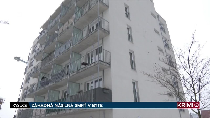 ZÁHADNÁ NÁSILNÁ SMRŤ V BYTE