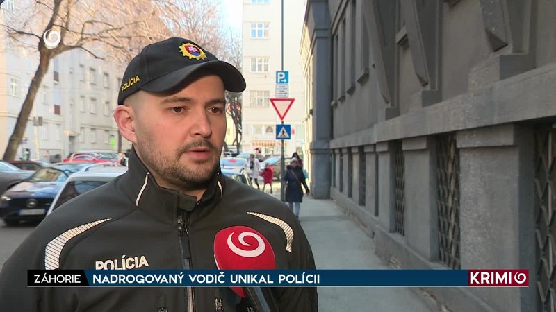 NADROGOVANÝ VODIČ UNIKAL POLÍCII