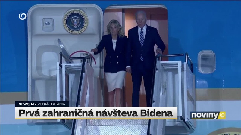Prvá zahraničná návšteva Bidena