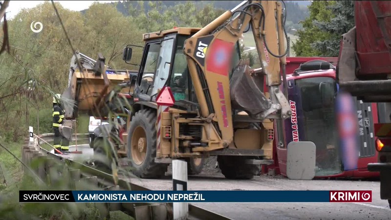 KAMIONISTA NEHODU NEPREŽIL