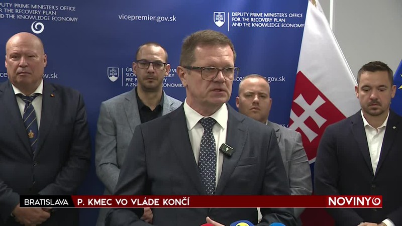 P. KMEC VO VLÁDE KONČÍ