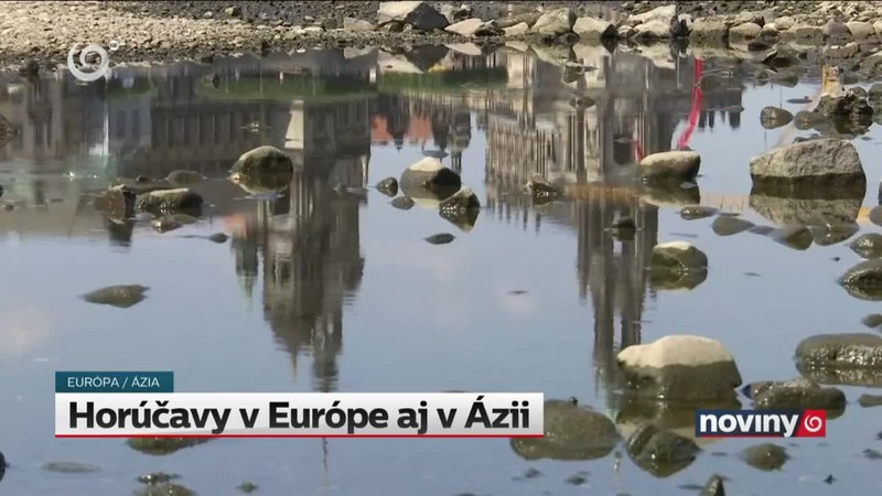 Horúčavy v Európe aj v Ázii
