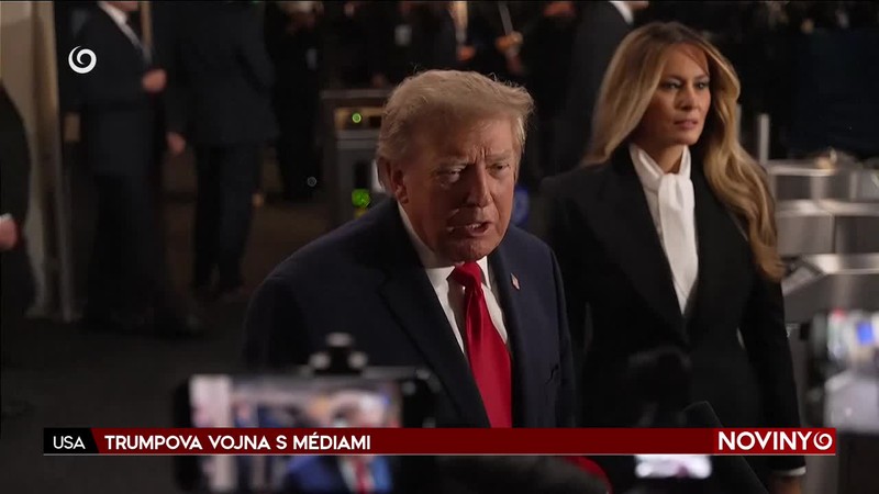 TRUMPOVA VOJNA S MÉDIAMI