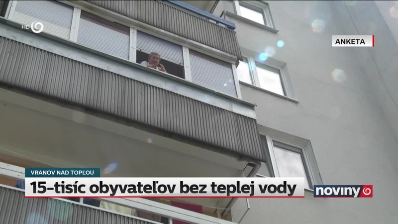 15-tisíc obyvateľov bez teplej vody