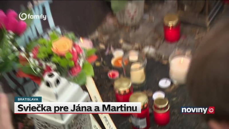 Sviečka pre Jána a Martinu