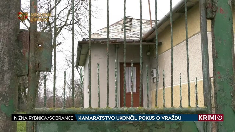 KAMARÁTSTVO UKONČIL POKUS O VRAŽDU