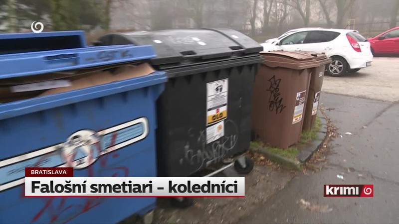 Falošní smetiari - koledníci