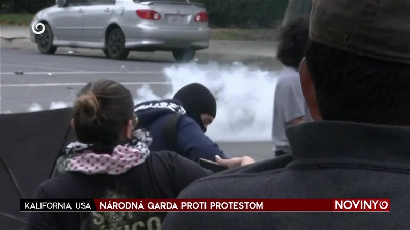 NÁRODNÁ GARDA PROTI PROTESTOM