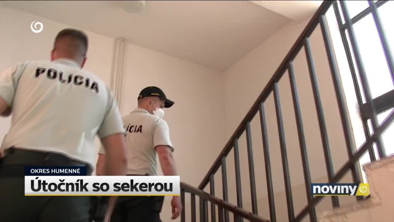 Útočník so sekerou