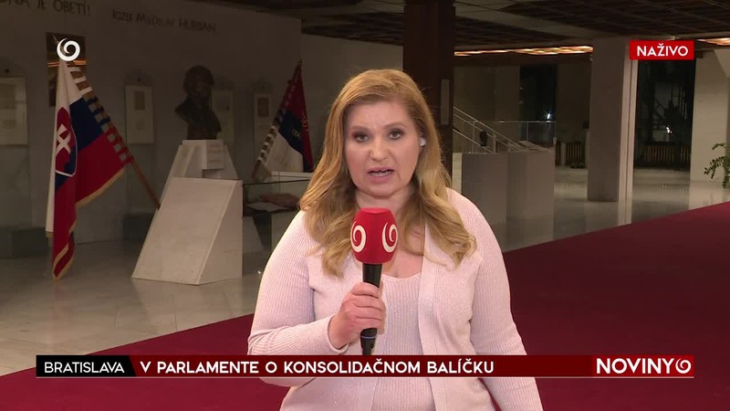 V PARLAMENTE O KONSOLIDAČNOM BALÍ