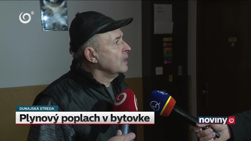 Plynový poplach v bytovke