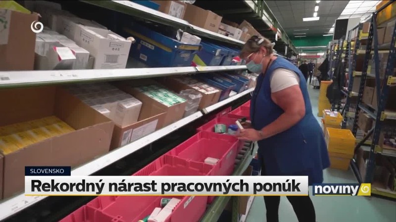 Rekordný nárast pracovných ponúk