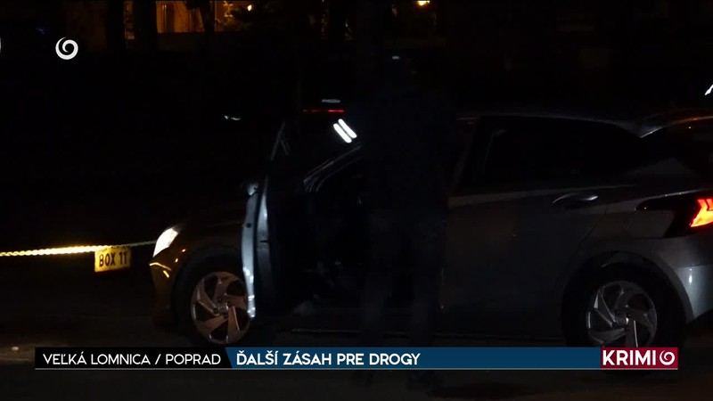 ĎALŠÍ ZÁSAH PRE DROGY