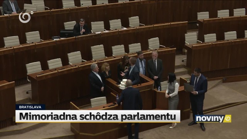 Mimoriadna schôdza parlamentu