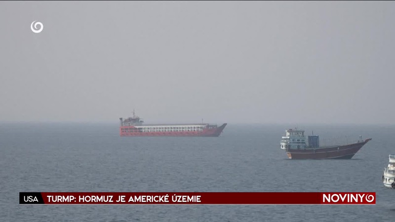 TURMP: HORMUZ JE AMERICKÉ ÚZEMIE