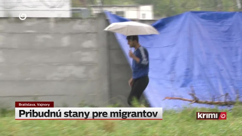 Pribudnú stany pre migrantov