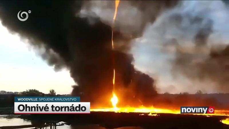 Ohnivé tornádo
