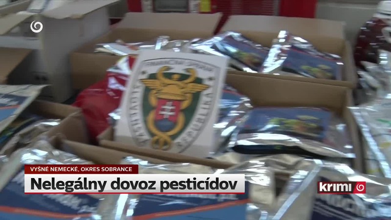 Nelegálny dovoz pesticídov
