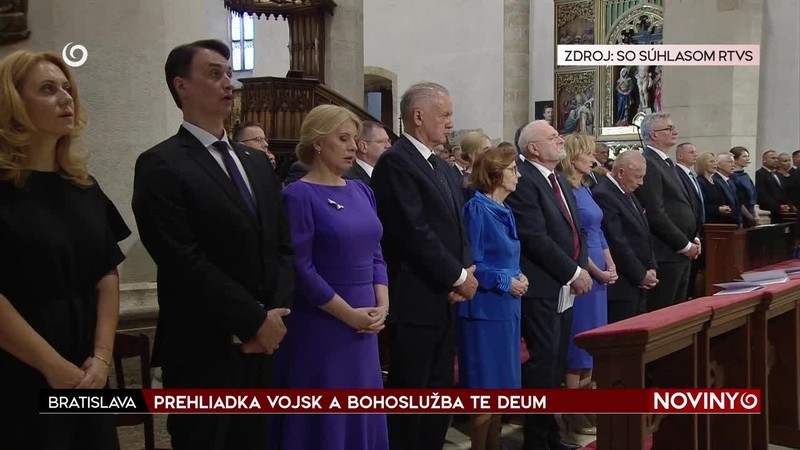 PREHLIADKA VOJSK A BOHOSLUŽBA TE DEUM