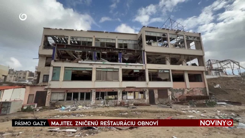 MAJITEĽ ZNIČENÚ REŠTAURÁCIU OBNOVÍ