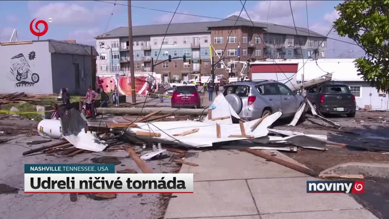 Udreli ničivé tornáda