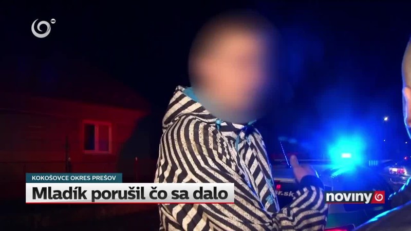 Mladík porušil čo sa dalo