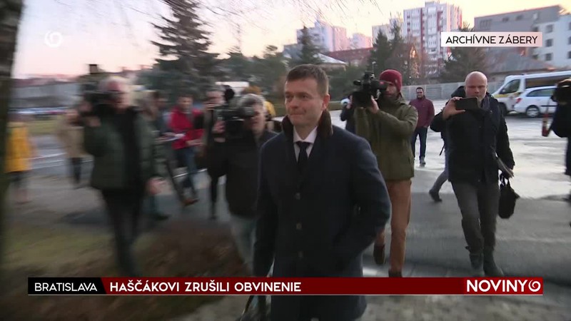 HAŠČÁKOVI ZRUŠILI OBVINENIE