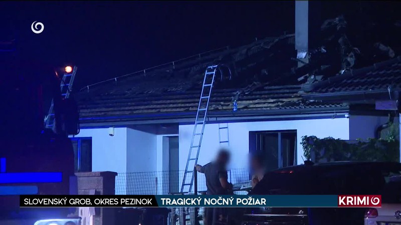 TRAGICKÝ NOČNÝ POŽIAR