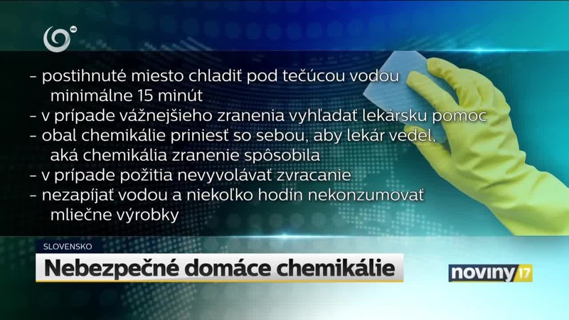Nemiešajte pri upratovaní chemikálie, môže vám to spôsobiť vážne problémy