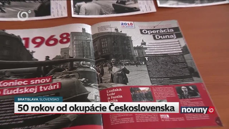 50 rokov od okupácie Československa